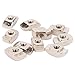 Izotr 50PCS M5 Hammer Nut Aluminum Connector T Fastener Sliding Nut Nickel Plated Carbon Steel for 3030 Aluminum Profile