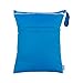 ALVABABY 2pcs Cloth Diaper Wet Dry Bags Waterproof Reusable with Two Zippered Pockets Travel Beach Pool Daycare Soiled Baby Items Yoga Gym Bag for Swimsuits or Wet Clothes L0910