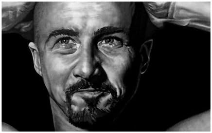 American History X Edward Norton Movie Art Canvas 24x18 Poster Print Amazon Co Uk Kitchen Home