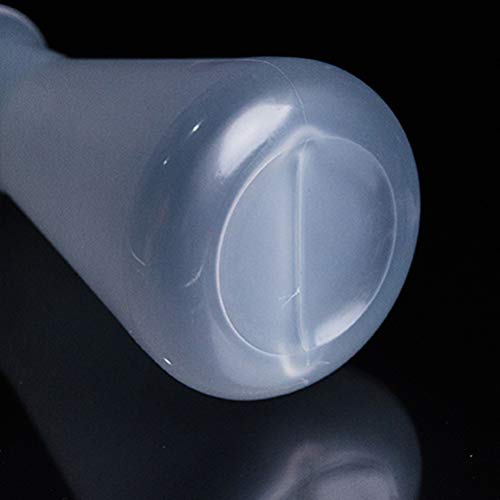 Hemobllo 3pcs Plastic Flask Conical Flask for Laboratory Students Kids Educational Learning Toys(50ml+100ml+500ml)