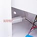 Orion Motor Tech 12 x 8 Inches 40W CO2 Laser Engraver Cutting and Engraving Machine with Water-Break Protection