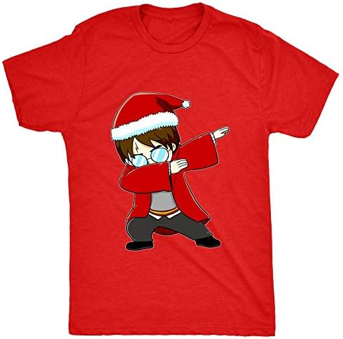HippoGem Dabbing Harry Santa Costume Potter Xmas Womens T Shirt