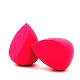 CAETLE ®Pro Makeup beauty blender sponge puff powder Water drop incision (rose red)