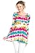 Frumos Womens Tunic 3/4 Sleeve Comfy Loose Fit Tie Dye Tunic Top