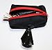 Primal Pet Gear Dog Poop Bag Holder Black, Leash Attachment Dispenser, 20 Bags Included Roll, Lightweight, Fits Any Dogs Lead, for Easy, Responsible Doggy Walking