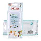Nuby All Natural Pacifier and Teether Wipes,Vanilla