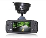 G-Sensor GPS Automatic Cycle Mini Video Car DVR Automobile Data Recorder,2.7 Inch HD LCD Screen,1920*1080 HD Image,170 Degree Wide Angle,HDMI+AVOUT+ USB Slot Ports for Transferring, with Car Holder Mount,USB Cable,Car Charger