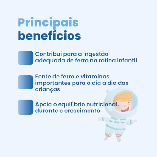 KIT 2X FERRIX (Ferro infantil) 30ml - Flora Nativa Sabor:Morango