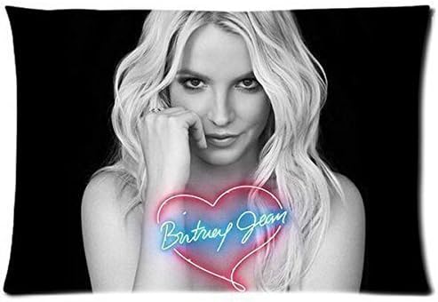 Charming Britney Spears Custom Zippered Rectangle Pillow Case Pillowcases Size 20x30 (Two Sides) Number-5