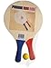 Trademark Innovations Wooden Paddle Beach Ball Game, Set of 2