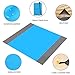 Aitbay Sand Free Beach Blanket, Waterproof Blanket Mat – Quick Drying Compact Sand Proof Outdoor Picnic Beach Mat for Travel, Hiking, Camping, Music Festival with Storage Bag + 4 Stakes (82″×79″)thumb 2
