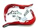 TMS® Red Handlebar Hand Brush Guards for Honda Motocross Off-Road ATV Dirt Bike Dualsport Motorcycle MX XL XR CRF 200 250 350 400 450 500 600 650