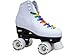 NEW! Epic Allure Twilight High-Top Quad Roller Skates w/ Rainbow Twilight LED Light Up Wheels & Pom Poms