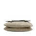 Double Compartment Large Flapover Crossbody Bag (Light Stone)