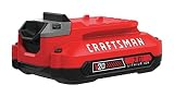 CRAFTSMAN 20V MAX Lithium Ion Battery, 2.0-Amp Hour (CMCB202)