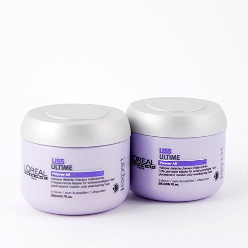 [X2 pieces] L'Oreal Serie Expert Liss Unlimited mask 200g containers