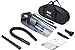 Deik Car Vacuum, Car Vacuum Cleaner with DC 12V, 4.5 Kpa Handheld Auto Vacuum Cleaner, Lightweight Car Cleaner with UL Cigarette Lighter Plug, LED Light, Stainless Steel Hepa Filter, One Carry Bag