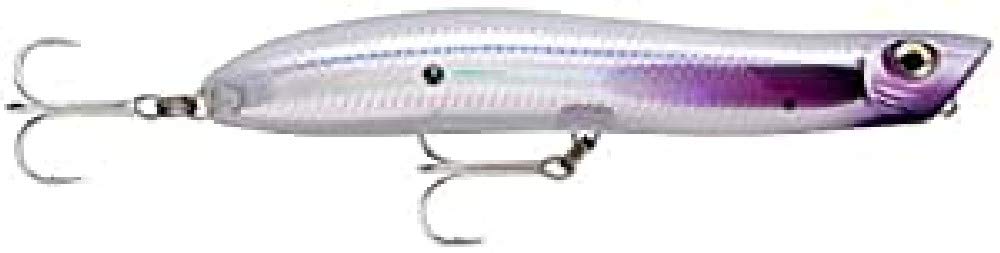 Rapala MaxRap Walk'n Roll Lure with Two No. 2 Hooks, Surface Swimming Depth, 13 cm Size, Flake Purple Ghost