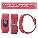 Mosstek Bands Compatible with Garmin Vivofit 3/jr/jr 2, Soft Silicone Replacement Sport Wristbands for Kids Girls Boys Women Men Small Large