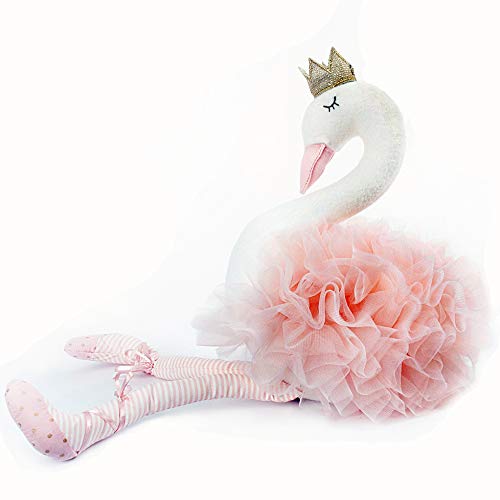 Mon AMI Swan Princess Designer Plush Doll, Exquisite Craftmanship, Premium Quality, Cuddling, Collecting & Playing Toy, Baby or Toddler Gift, 16.5