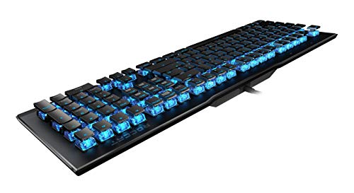ROCCAT Vulcan 80 - Mechanical Gaming Keyboard, Titan Switches, Durable Design, Anodized Black Aluminum Back Plate