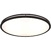 Access Lighting 20513LEDD-BRZ/ACR Solero III Flush Mount, 1-Light 35 Watts, Bronze