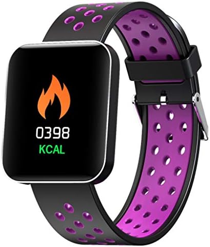 Sports Smart Watch Compatible Music Control Activity Smart Bracelet Fitness Tracker Waterproof Watch with Heart Rate Blood Pressure Pedometer Calories Wristband for Men Women Kids Yesmile Black
