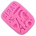 Mujiang Eiffel Tower Cake Decorating Molds Poodle Gum Pastry Paris Silicone Fondant Mold