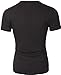 Kleinert's Mens Sweat-Proof Crew Neck Undershirts with Underarm Shields Sewn-In