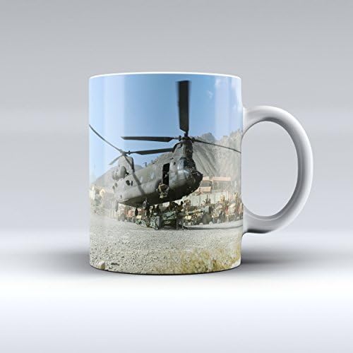 Army Mug CH-47 Chinook Helicopter Army Ceramic Mug 15OZ