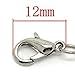 It's All About...You! Letter Initial Stainless Steel Clasp Clip on Charm Letter M 73M