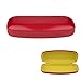 Red Glasses Case Hard Shell | Medium Size | Eye Glasses, Reading Glasses, & Sunglasses Case For Men, Women, & Kids