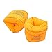 Easyinsmile Swim Roll up Arm Bands floats Sleeves Swimming Trainers Floatation Armbands Rings floatie Tube Armlets(orange)