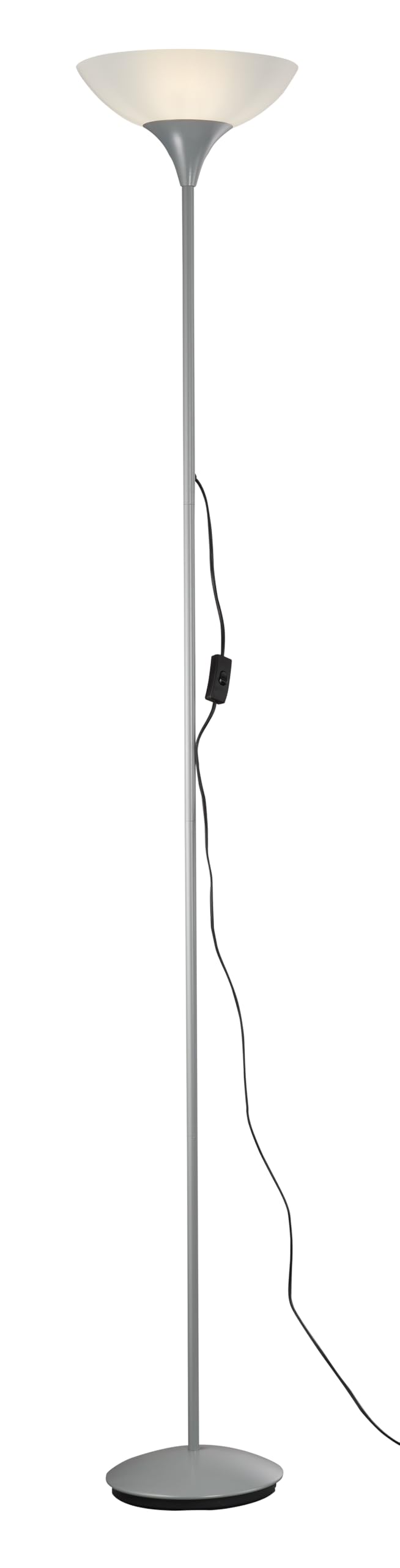 Reality Leuchten R 4302–87 Floodlight 1 x E27 Titanium Shade in White