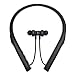 Photive Flex Wireless Neckband Earbud Bluetooth Headphones. Comfortable Lightweight Silicone Thats Sweatproof and Secure-Fit 12-Hour Battery and Microphone