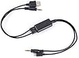 Moonet BMW Mini USB Interface Adapter Cable for iPhone 5 6 6 Plus iPod iPad - 3.5mm