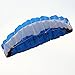 Besra Huge 102inch Dual Line Parachute Stunt Kite with Flying Tools 2.6m Power Parafoil Kites Outdoor Fun Sports for Beach & Park (102inch Blue)