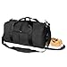 Sports Gym Bag with Shoes Compartment and Wet Pocket, 27L Travel Duffle Bag for Men and Women