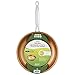 Non-stick Copper Frying Pan CeramiTech with Ceramic Coating with Induction cooking,Oven & Dishwasher safe 10 Inches By Tiabo