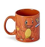 Charmander Orange Flame coffee mug with Charmander character