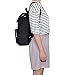 ZYSUN Fashion Travel School Backpacks LightWeight Bag for College Girls Womens(604,black)