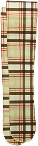 Celeste Stein Therapeutic Compression Socks, Tan Brown Plaid, 15-20 mmhg, 1 Pair