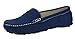 V.J Women's Classic Casual Suede Leather Driving Moccasins Penny Loafers Fashion Slip On Shoes Office Comfort Flats VJ6088