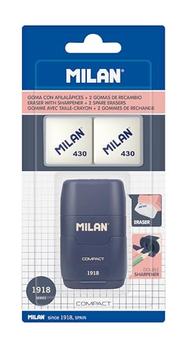 ® Blíster afilaborra COMPACT serie 1918 azul + 2 gomas de recambio