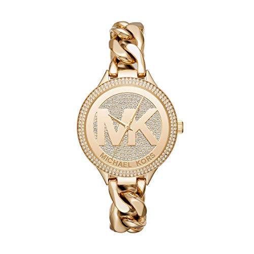 Michael-Kors-Womens-Slim-Runway-Gold-Tone-Stainless-Steel-Watch-MK3474