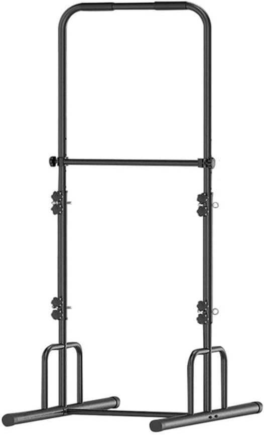ZAIHW Adjustable Height Power Squat Rack Cage Stand System Strength Deadlift Power Lifting Weightlifting Rack W/Pull up Bar Exercise Stand Squat Rack Bench Curl Weight Stand