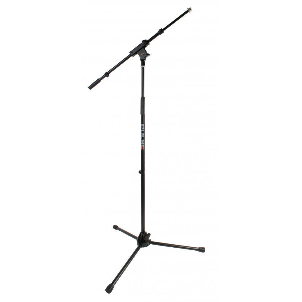 Pulse Microphone Stand with Adjustable Length Boom Arm