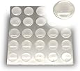 Clear Rubber Bumper Pads to Protect and Cushion Surfaces (Pkg/375)) by National Artcraft