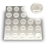 Clear Rubber Bumper Pads to Protect and Cushion Surfaces (Pkg/375)) by National Artcraft