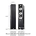 Polk Audio Signature Series S60 Floor Standing Speaker (Pair) with Amazon Basics 14 Gauge 50′ Wire Cable | American HiFi Surround Sound | Stylish Looks, Big Sound | Detachable Magnetic Grillethumb 3